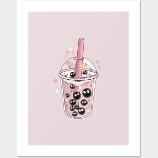 Bubble tea Posters and Art